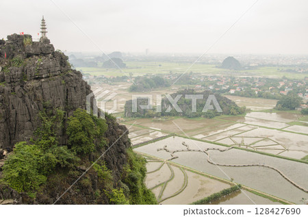 Landscape in Ninh Binh. Landscape in Ninh Binh. 128427690