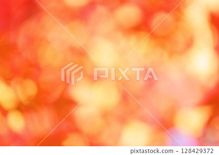 Out-of-focus maple leaves [Circular bokeh] [Bokeh] 128429372