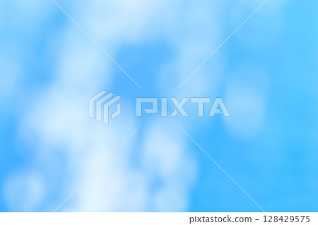 Soft blue bokeh/circular bokeh background 128429575