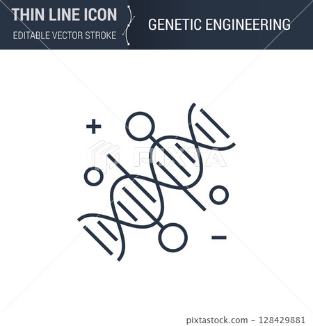 Genetic Engineering Symbol Icon 128429881