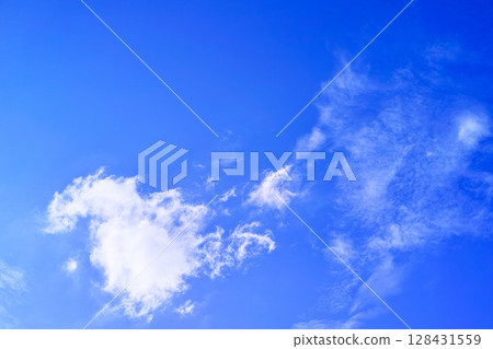 Blue sky and cloud image Blue sky and cloud image 128431559