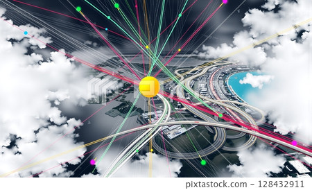 Interconnected Highways and Networks 128432911
