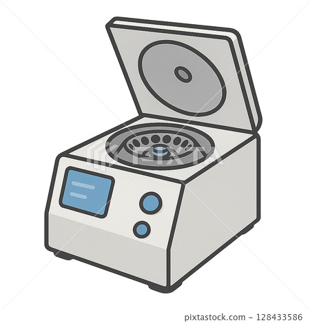 離心機插圖 128433586