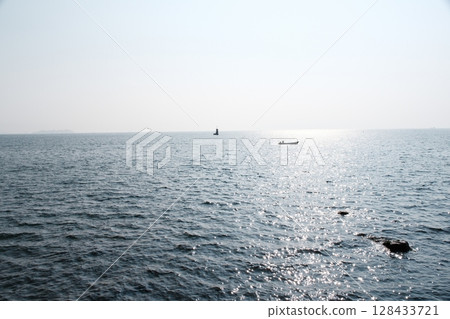 波光粼粼的播磨灣 1 波光粼粼的播磨灣 1 128433721