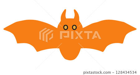 Halloween Bat 1-1 Orange-1 Halloween Bat 1-1 Orange-1 128434534