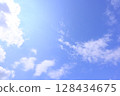 陽光透過的天空 128434675
