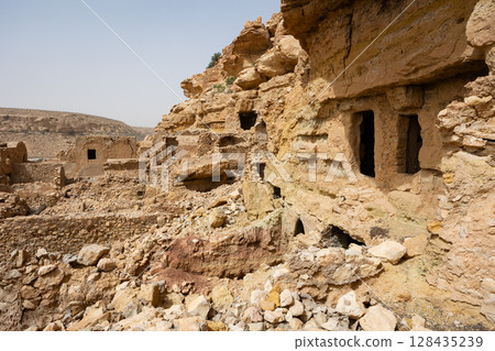 Ghomrassen, village in south-eastern Tunisia Ghomrassen, village in south-eastern Tunisia 128435239