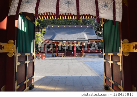 Shiogama Shrine Karamon Gate 128435915