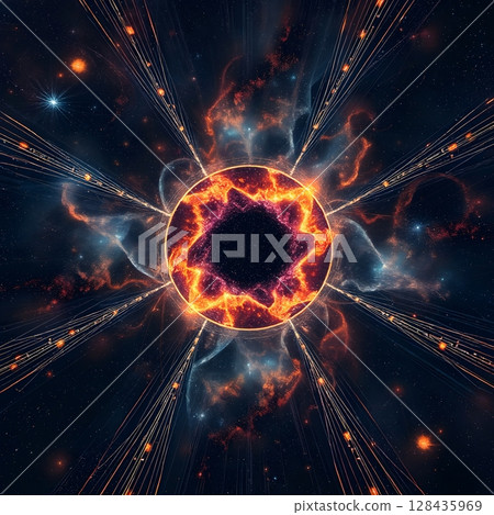 Galactic Core Energy Burst 128435969