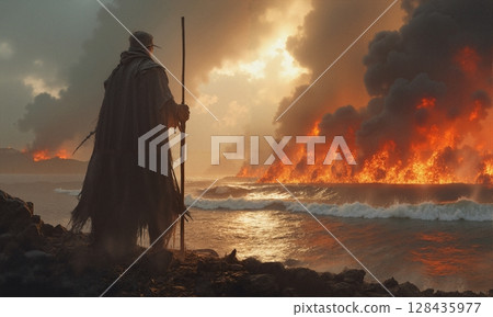 Watcher of the Burning Sea 128435977