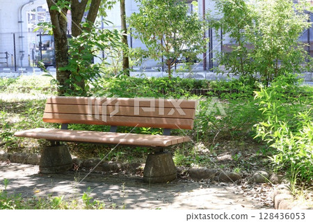 Bench in Gentle Green Shade Bench in Gentle Green Shade 128436053