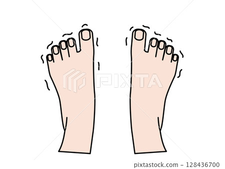 我的腿發抖、麻木 128436700