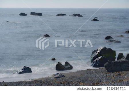 時間靜靜流逝的大海 時間靜靜流逝的大海 128436711