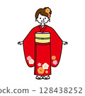 Shichigosan: A girl in a kimono 128438252