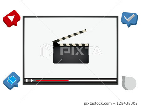 Video production screen 128438302
