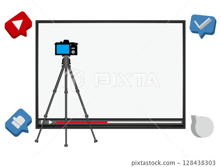 Video production screen 128438303