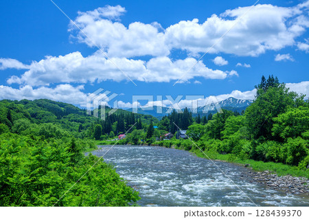 初夏的寒河 128439370