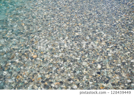 Nagano Kamikochi Azusa River water surface 128439449
