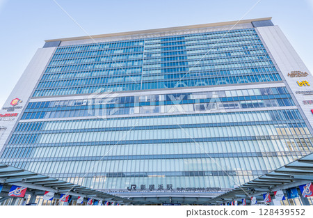 JR Shin-Yokohama Station (North Exit) on a clear day in Yokohama, Kanagawa Prefecture JR Shin-Yokohama Station (North Exit) on a clear day in Yokohama, Kanagawa Prefecture 128439552