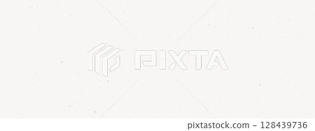 Handmade Korean paper with visible fibers, grain, and dot pattern. Seamless eco texture in retro beige for notes, background, or carton-inspired vector decor. 128439736