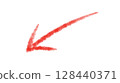 手寫箭頭001紅色 128440371