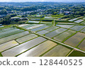 堺市仙北新城田園風光鳥瞰圖 128440525