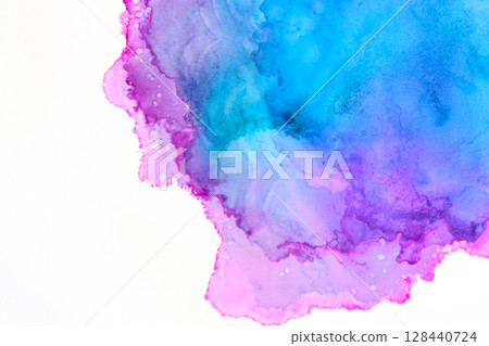 Alcohol ink adult beautiful background image 128440724