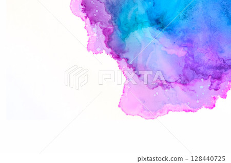 Alcohol ink adult beautiful background image 128440725