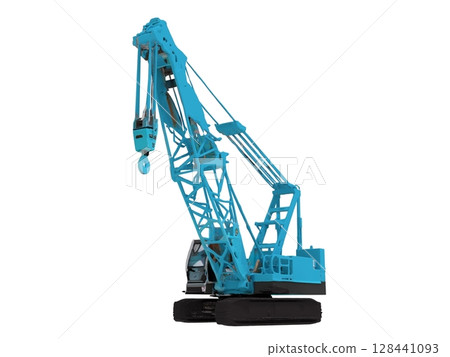 履帶起重機是一種用於在建築和土木工程現場吊運重物的施工機械。 履帶起重機是一種用於在建築和土木工程現場吊運重物的施工機械。 128441093