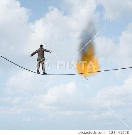 Facing Business Challenges Facing Business Challenges 128441938