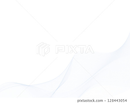 細弧形背景（下方，藍色） 128443054