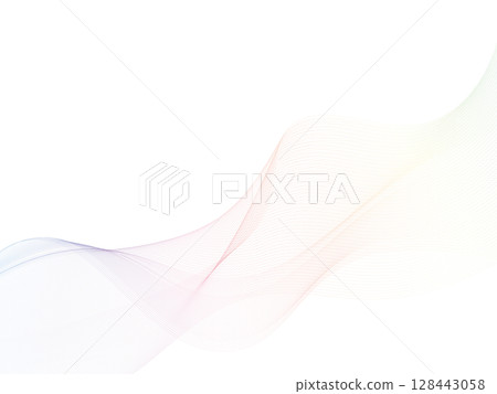 Thin curved background (colorful) 128443058