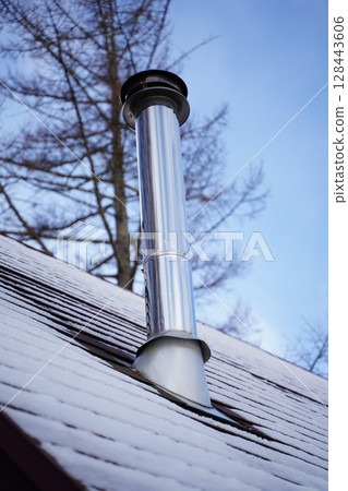 Winter vacation home Winter vacation home 128443606