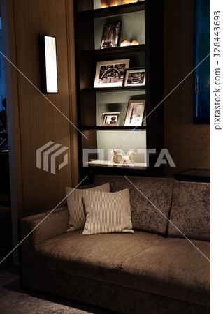 Modern living room 128443693