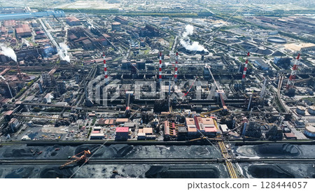 工業地景鳥瞰圖 128444057