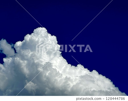 仲夏藍天白雲 128444786