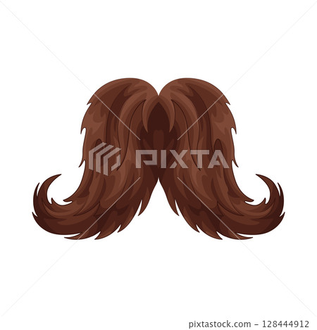 Illustration of Mustache 128444912