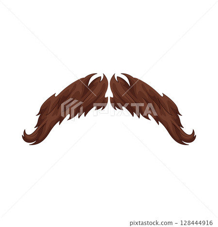Illustration of Mustache 128444916