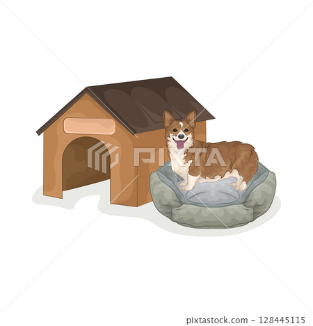 Illustration of Dog 128445115