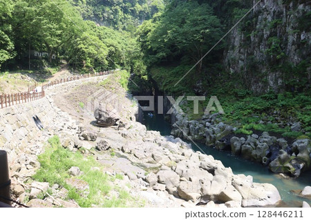 宮崎縣高千穗峽谷 宮崎縣高千穗峽谷 128446211