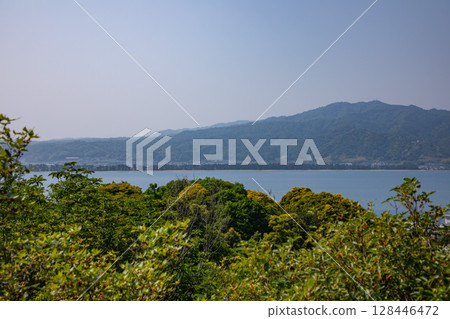 天橋立:雪週景色 天橋立:雪週景色 128446472