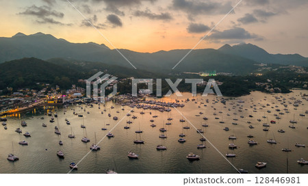 July 4 2025 A Twilight Reflections Over Hebe Haven Waters 128446981