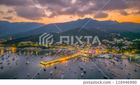July 4 2025 Twilight Serenity Over Pak Sha Wan Bay 128446990