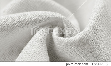 White cloth close-up AI image 128447132
