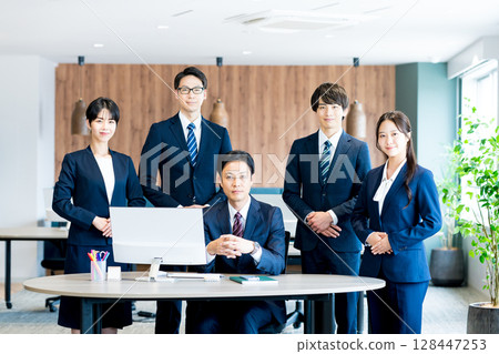 Business person working in the office 128447253