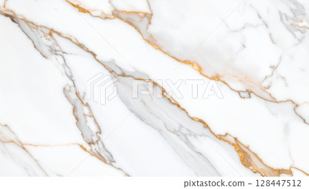 A frosty white marble surface with a delicate, natural winter pattern A frosty white marble surface with a delicate, natural winter pattern 128447512