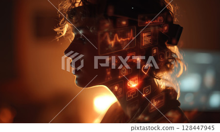 Exploring virtual worlds through immersive technology and digital creativity 128447945