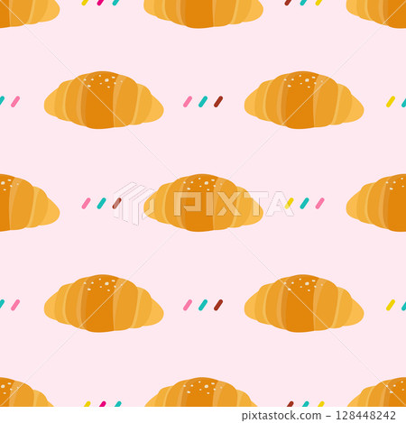 Seamless pattern of shio pan 128448242