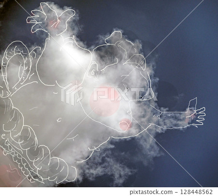 Cloud Art: Yokozuna Entering the Ring Cloud Art: Yokozuna Entering the Ring 128448562