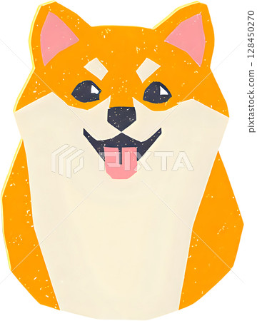 Smile Shiba Inu 128450270